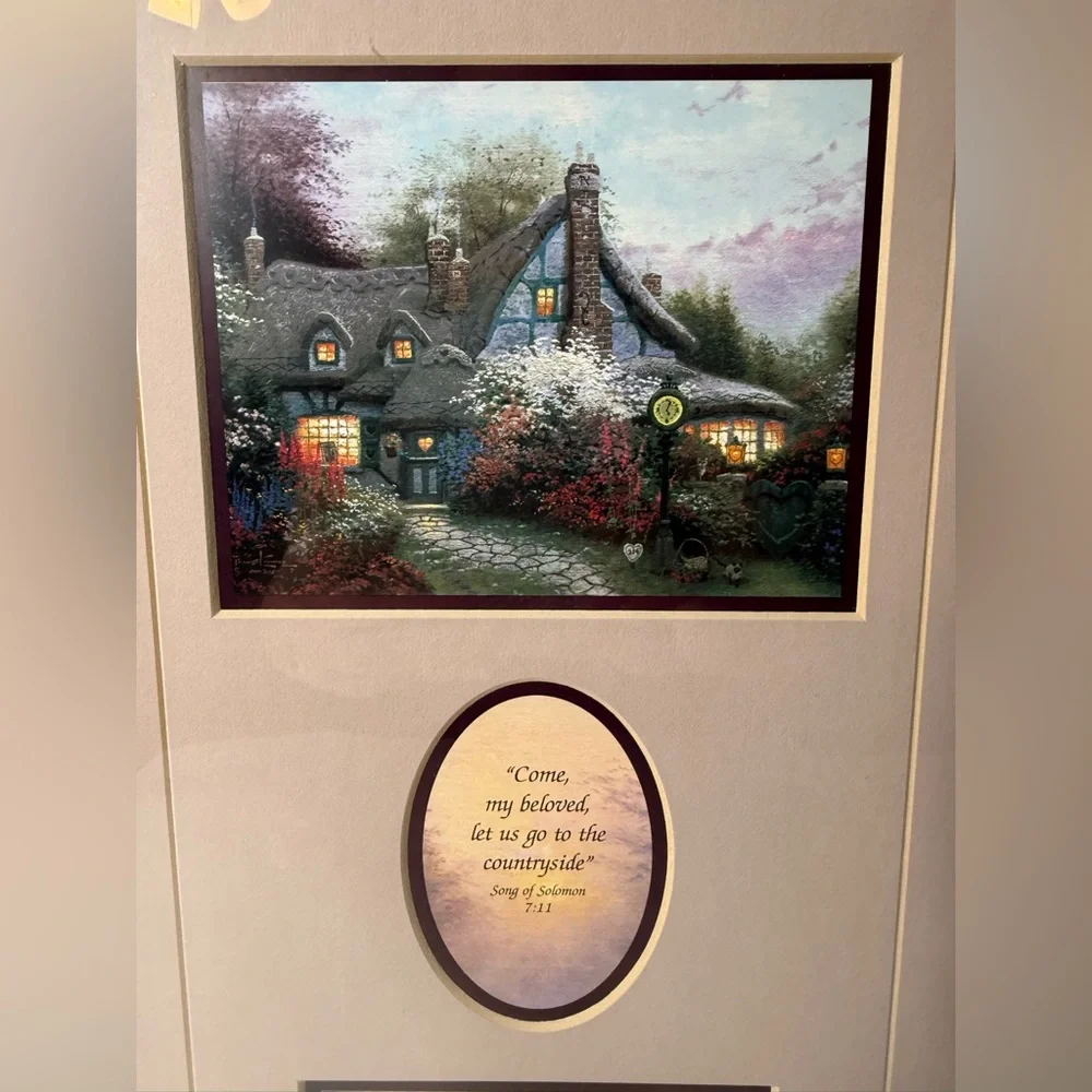 Vintage 1996 Thomas Kinkade 